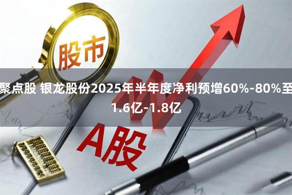 聚点股 银龙股份2025年半年度净利预增60%-80%至1.6亿-1.8亿